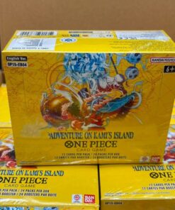One Piece TCG OP-15 Adventure on Kami's Island (English Booster Box & Case)