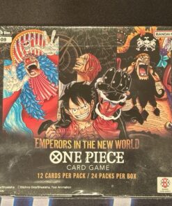 One Piece TCG OP-09 Emperors in the New World (English Booster Box & Case)