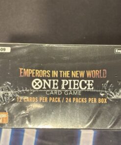 Alternative view of One Piece TCG OP-09 Emperors in the New World (English Booster Box & Case)