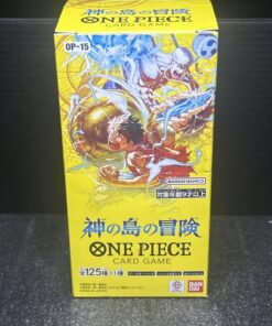 One Piece TCG OP-15 Adventure on Kami's Island (Japanese Booster Box & Case)